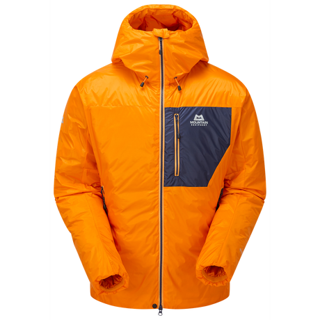 Mountain Equipment Xeros Men's Jacket Outdoor Action Mango / Medieval- front