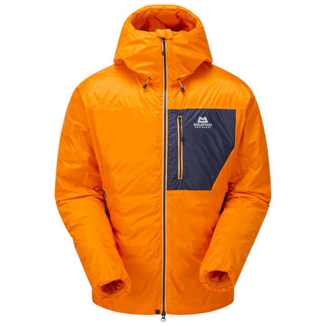 Mountain Equipment Xeros Men's Jacket Outdoor Action Mango / Medieval- front