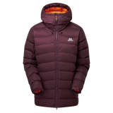 Mountain Equipment Senja Women's Jacket Outdoor Action Raisin- front