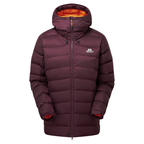 Mountain Equipment Senja Women's Jacket Outdoor Action Raisin- front