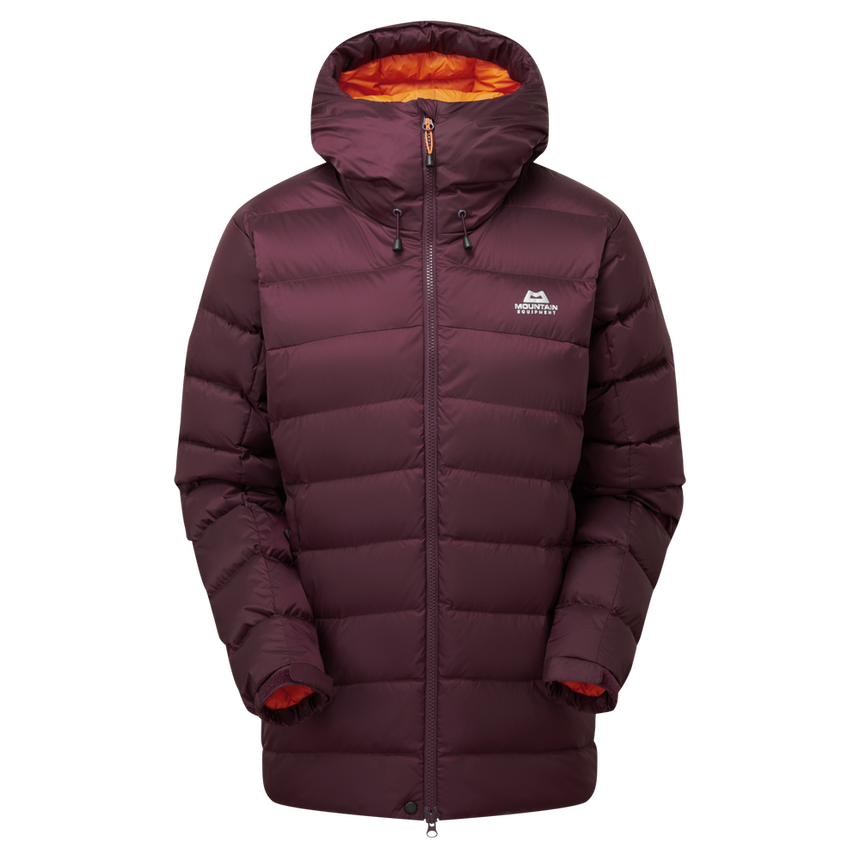 Mountain Equipment Senja Women's Jacket Outdoor Action Raisin- front