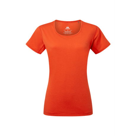Mountain Equipment Tempi Women's Tee Outdoor Action