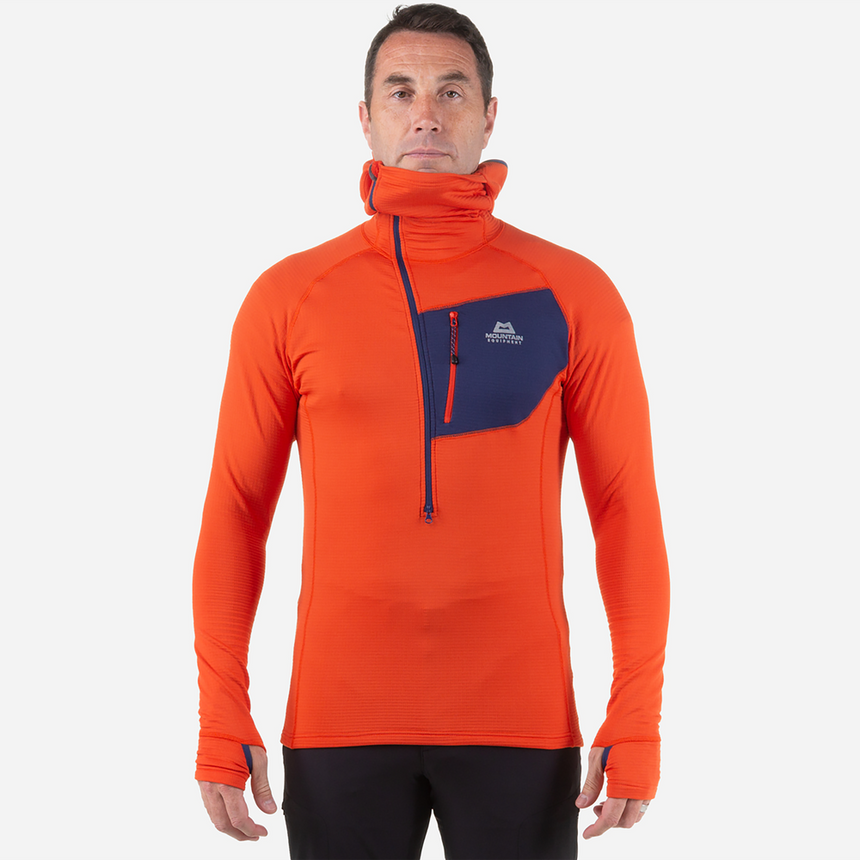 Mountain equipment eclipse hooded zip top