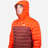 Mountain Equipment Superflux Men's Jacket Outdoor Action Firedbrick/Cardinal - Mountain HC Hood