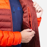 Mountain Equipment Superflux Men's Jacket Outdoor Action Firedbrick/Cardinal - Inner Pocket
