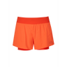 Mountain Equipment Dynamo Women's Twin Short Outdoor Action Mandarin Red - Front