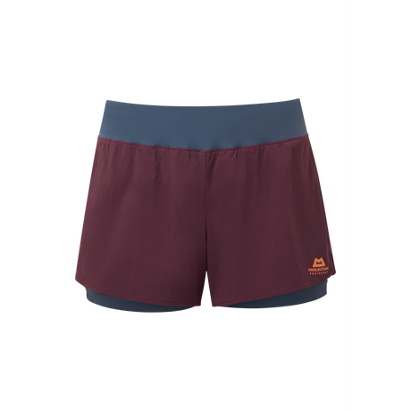 Mountain Equipment Dynamo Women's Twin Short Outdoor Action Raisin - Front