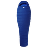 Mountain Equipment Olympus 450 Sleeping Bag Outdoor Action Admiral Blue- full length