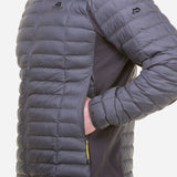 Mountain Equipment Particle Hooded Men's Jacket Outdoor Action Anvil/Obsidian- pocket