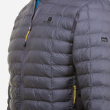 Mountain Equipment Particle Hooded Men's Jacket Outdoor Action Anvil/Obsidian- zip