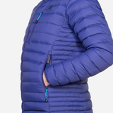 Mountain Equipment Earthrise Hooded Outdoor Action Amethyst- pocket