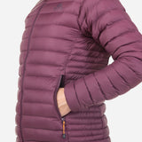 Mountain Equipment Earthrise Women's Jacket Outdoor Action Raisin- pocket