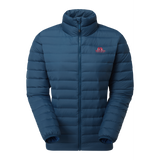 Mountain Equipment Earthrise Women's Jacket Outdoor Action Majolica Blue- front