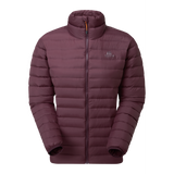 Mountain Equipment Earthrise Women's Jacket Outdoor Action Raisin- front