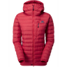 Mountain Equipment Earthrise Hooded Outdoor Action Capsicum Red- front