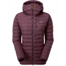 Mountain Equipment Earthrise Hooded Outdoor Action Raisin- front