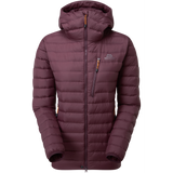 Mountain Equipment Earthrise Hooded Outdoor Action Raisin- front