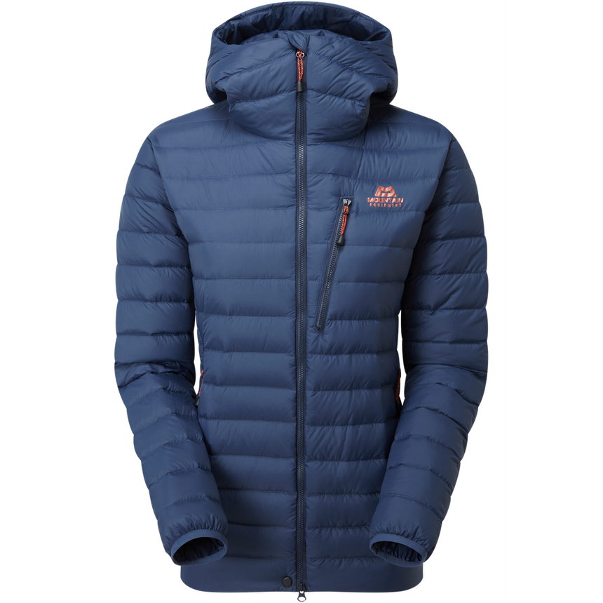 Mountain Equipment Earthrise Hooded Outdoor Action Dusk- front