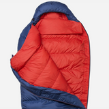 Mountain Equipment Classic Eco 1000 Sleeping Bag Outdoor Action Dusk - Gemini Zip Baffle