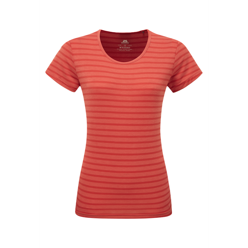 Mountain EquipmentMountain Equipment Groundup Stripe Women's TeeOutdoor Action
