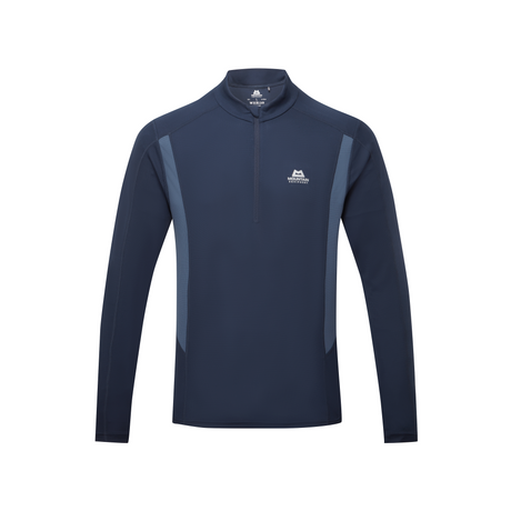Mountain Equipment Ignis Long Sleeve Men's Zip Tee Outdoor Action