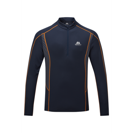Mountain Equipment Ignis Long Sleeve Men's Zip Tee Outdoor Action