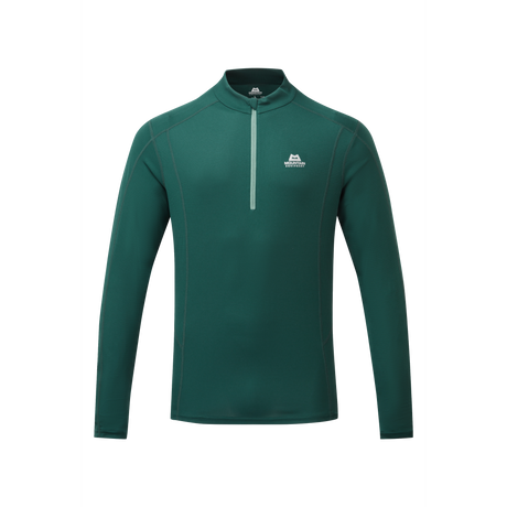 Mountain Equipment Ignis Long Sleeve Men's Zip Tee Outdoor Action