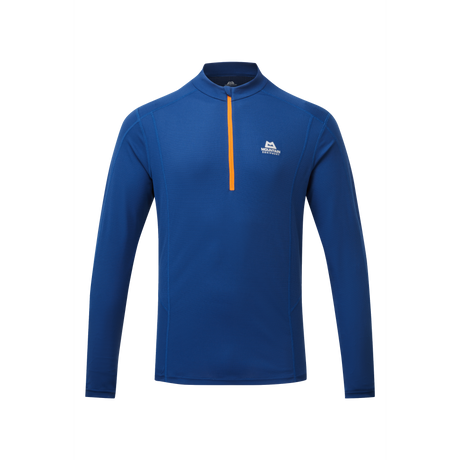 Mountain Equipment Ignis Long Sleeve Men's Zip Tee Outdoor Action