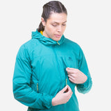 Mountain Equipment Aerotherm Women's Jacket Outdoor Action Jade - Napoleon chest pocket