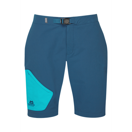 Mountain Equipment Comici Women's Short Outdoor Action Majolica/Topaz - Front