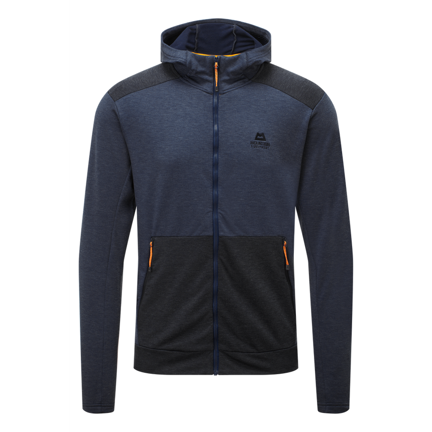Mountain Equipment Oracool Hooded Men's Jacket Outdoor Action Dusk/Cosmos - Front