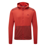 Mountain Equipment Oracool Hooded Men's Jacket Outdoor Action Red Rock/Fired Brick - Front
