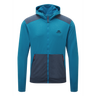 Mountain Equipment Oracool Hooded Men's Jacket Outdoor Action Mykonos/Dusk - Front