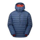 Mountain Equipment Earthrise Hooded Men's Pullover Outdoor Action Dusk - Front