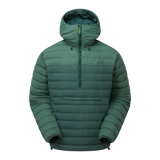 Mountain Equipment Earthrise Hooded Men's Pullover Outdoor Action Fern/Pine - Front