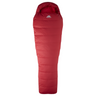 Mountain Equipment Olympus 300 Women's Sleeping Bag Outdoor Action Rhubarb - Front Full Length
