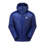 Mountain Equipment Oreus Hooded Men's Jacket Outdoor Action Admiral Blue- front