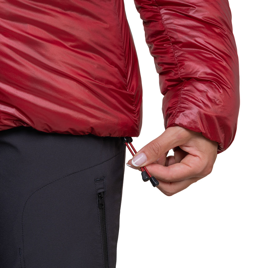 Mountain Equipment Oreus Hooded Women's Jacket Outdoor Action