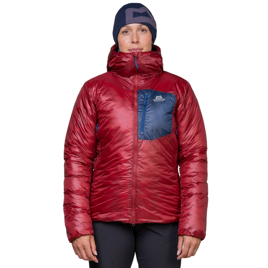 Mountain Equipment Oreus Hooded Women's Jacket Outdoor Action