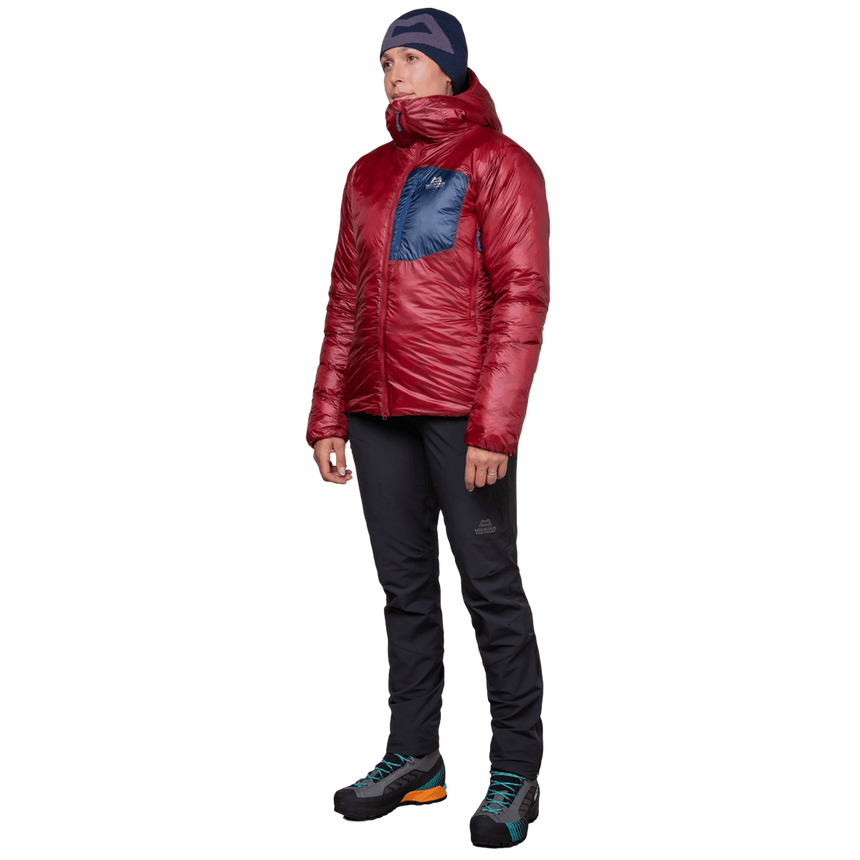 Mountain Equipment Oreus Hooded Women's Jacket Outdoor Action