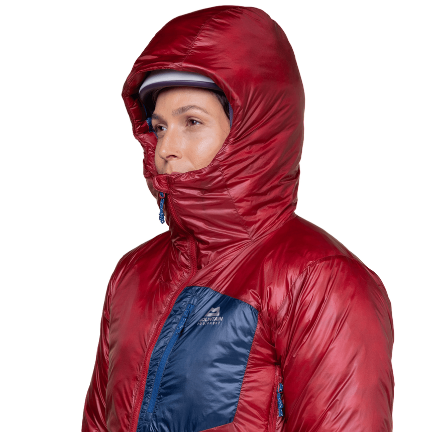 Mountain Equipment Oreus Hooded Women's Jacket Outdoor Action