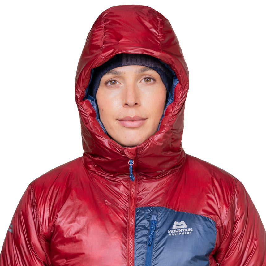Mountain Equipment Oreus Hooded Women's Jacket Outdoor Action