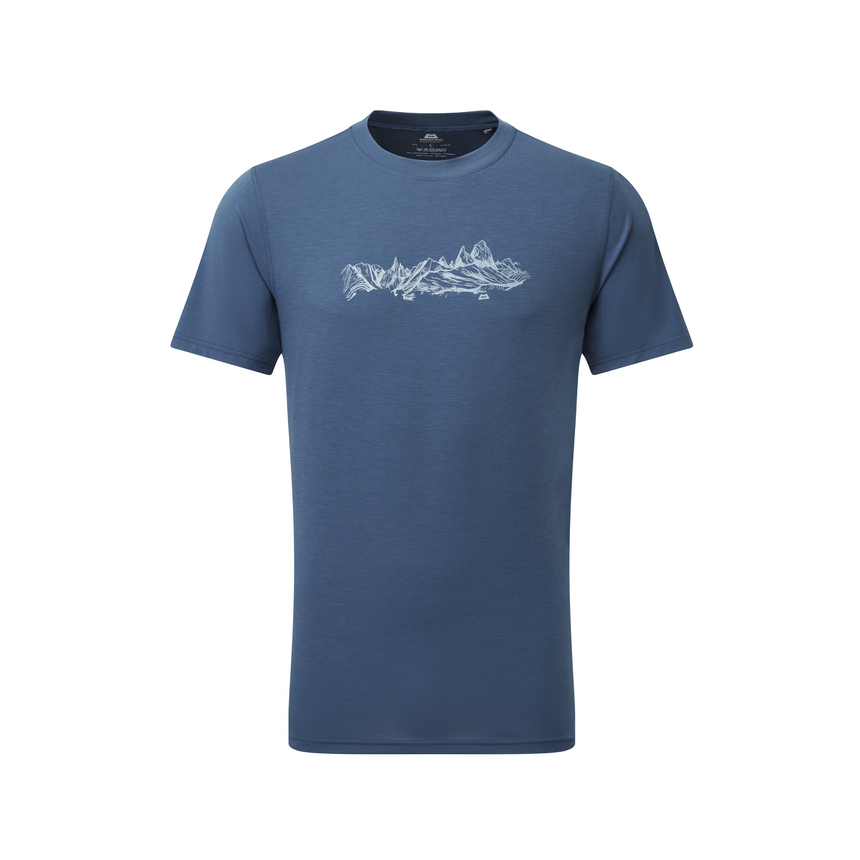 Mountain EquipmentMountain Equipment Groundup Skyline Men's TeeOutdoor Action