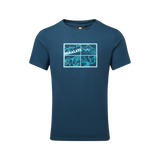 Mountain Equipment Yorik Himalaya Men's Tee Outdoor Action Majolica Blue - Front