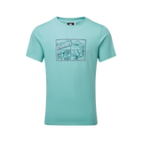 Mountain Equipment Yorik Himalaya Men's Tee Outdoor Action Nile Blue - Front