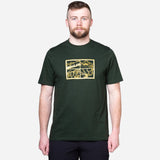Mountain Equipment Yorik Himalaya Men's Tee Outdoor Action Conifer - Front on Model