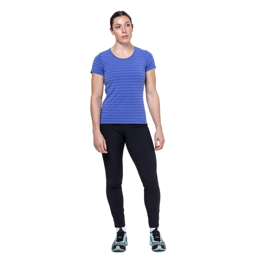 Mountain EquipmentMountain Equipment Groundup Stripe Women's TeeOutdoor Action