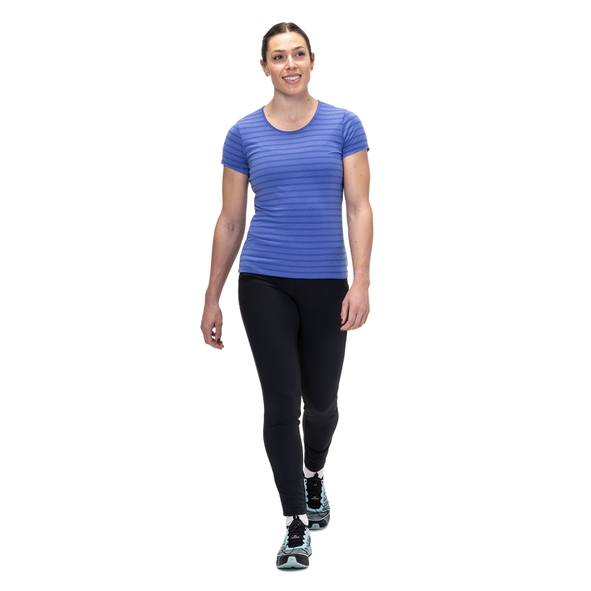 Mountain EquipmentMountain Equipment Groundup Stripe Women's TeeOutdoor Action
