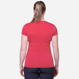 Mountain EquipmentMountain Equipment Groundup Stripe Women's TeeOutdoor Action