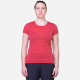 Mountain EquipmentMountain Equipment Groundup Stripe Women's TeeOutdoor Action